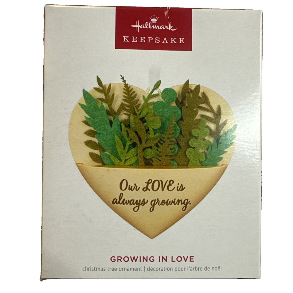 Hallmark Keepsake 2024 "Our Love Is Always Growing" New In Box